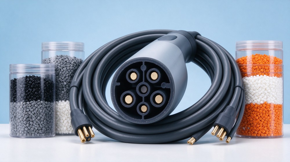 EV Charging Flexible PVC Sheathing Compound